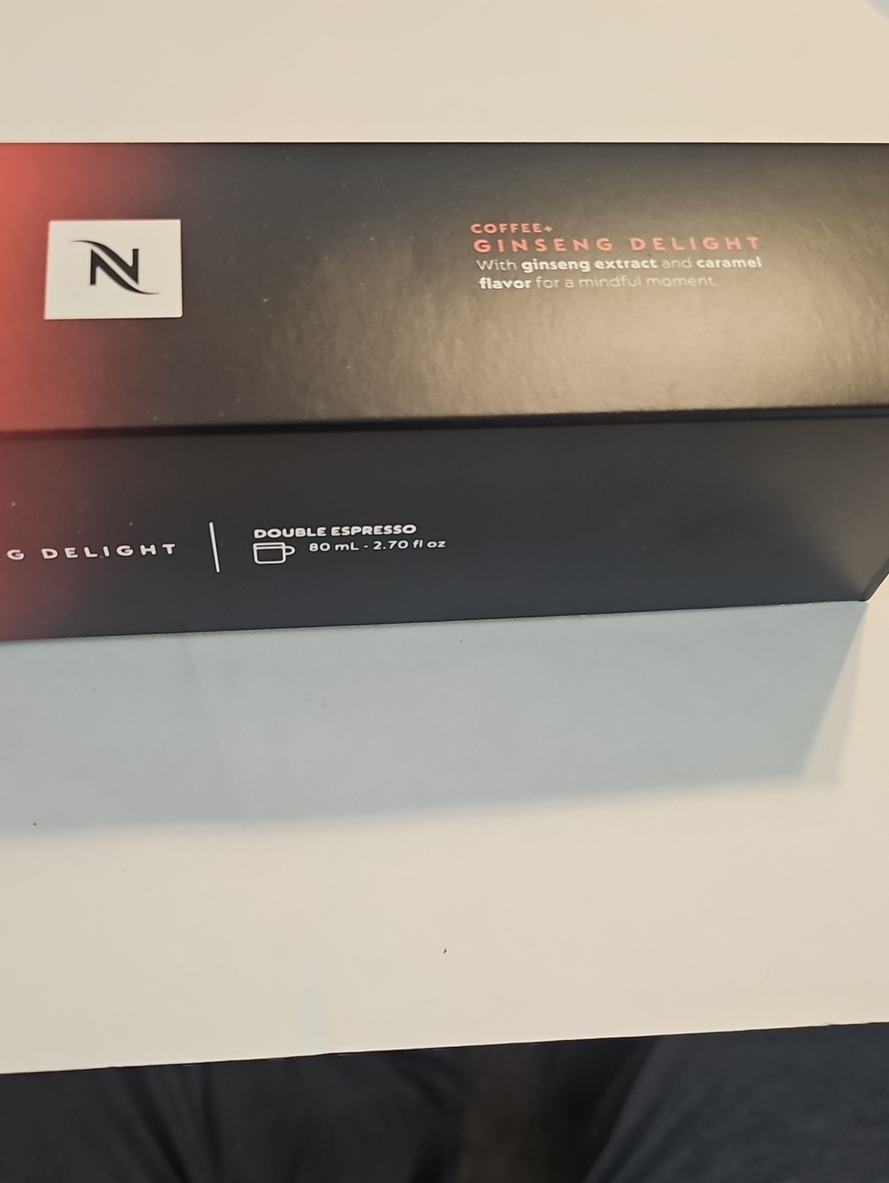 Nespresso Ginseng Double Espresso